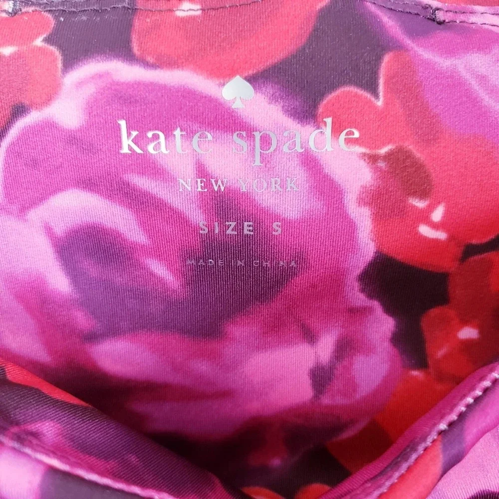 Kate‎ Spade Electric Rose Studio Legging Floral Small Multicolor